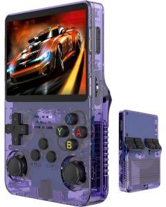 Consola de jogos portátil R36S - Lilás