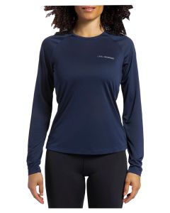 Camiseta Manga Longa Olympikus OBWST24608/25W Azul Marinho Feminina