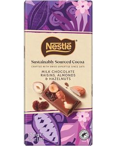 Nestle Milk Raisins Chocolate Almonds & Hazelunts - 170g