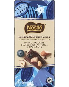 Nestle Dark Chocolate Blueberries Almonds & Hazelunts - 170g