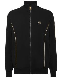 Jaqueta Philipp Plein Sport PAEC MJB3607 STE001N 0294 Sweatshirt Laminated Masculina