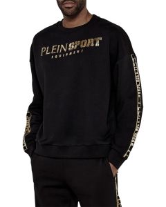 Moletom Philipp Plein Sport PAEC MJO1378 STE001N 0294 Sweatshirt LS Laminated Masculino