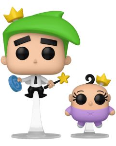 Boneco Cosmo & Poof - The Fairly Oddparents Funko POP! 1691