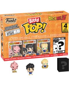 Bonecos Majin Buu/ Vegito/ Magin Vegeta - Dragon Ball Z Funko Bitty POP! 4 Pack