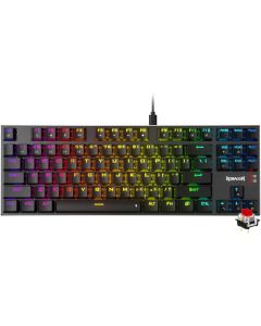 Teclado Gaming Redragon com Fio Dharma TKL K660-RGB (Inglês) Switch Vermelho