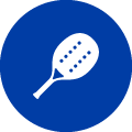 tenis de playa, raqueta